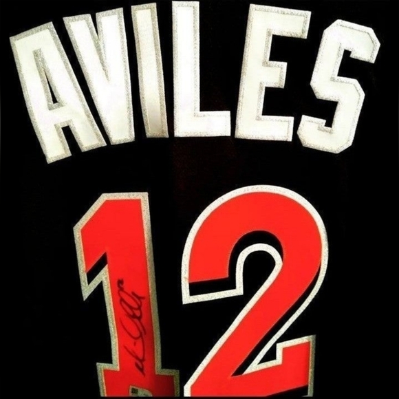 2017 Miami Marlins Mike Aviles ASG Signed Jersey - Picture 7 of 8